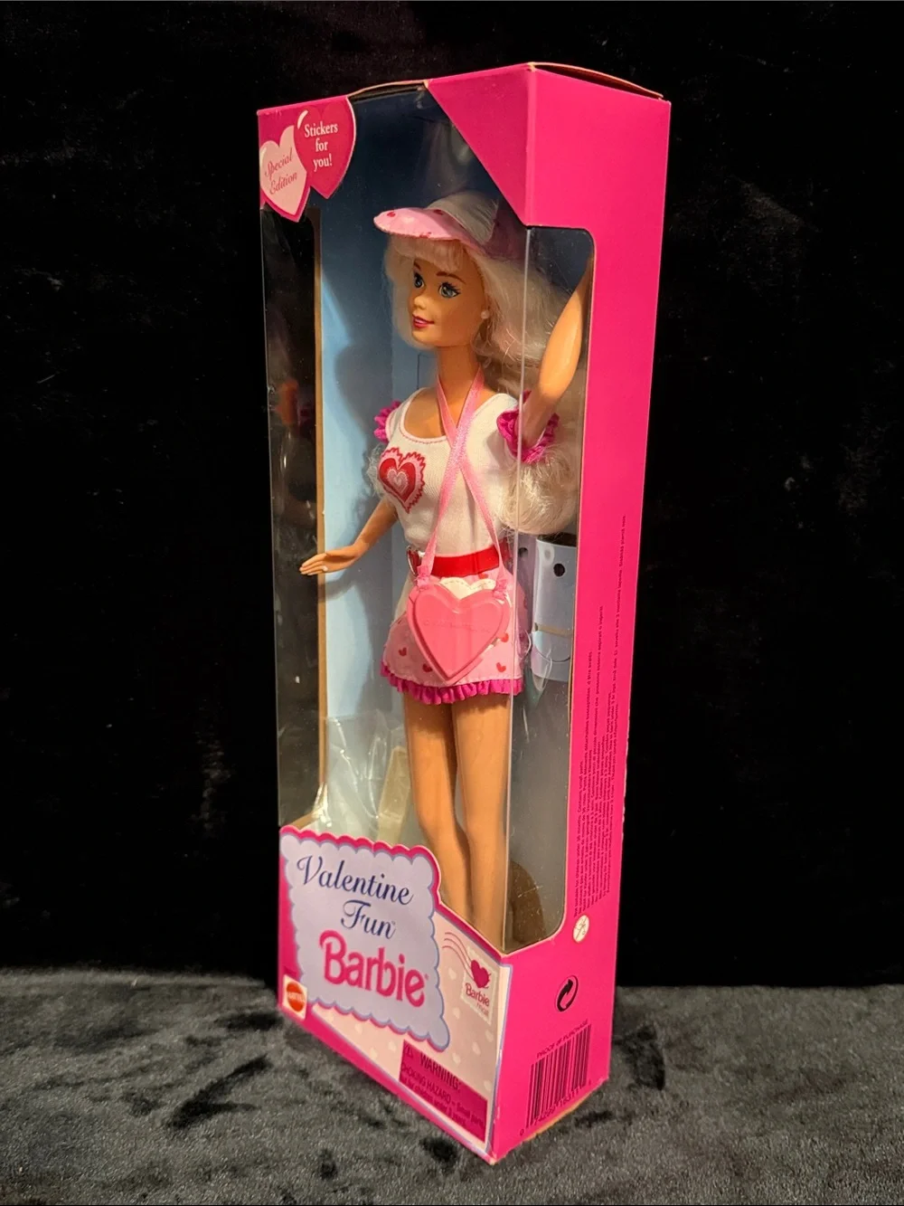 1996 Mattel Valentine Fun Barbie Doll Special Edition